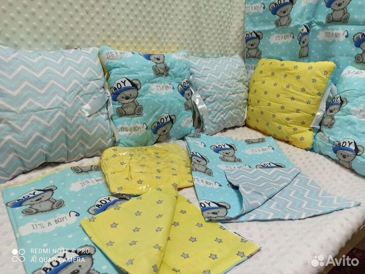 Бортики в Кроватку, комплект