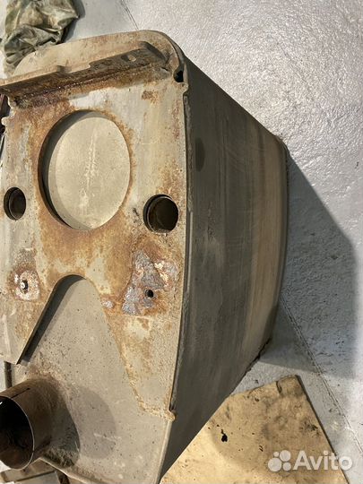 Бочка глушителя MAN TGA TGS 49395