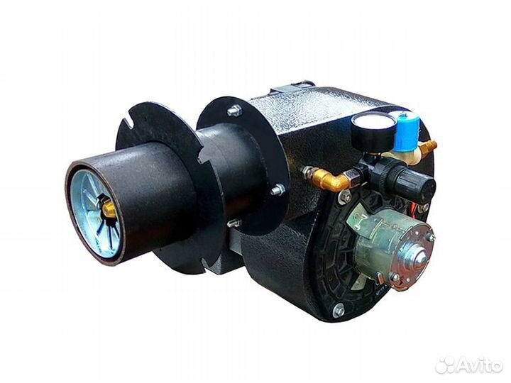 Горелка на отработке с цифровым дисплеем