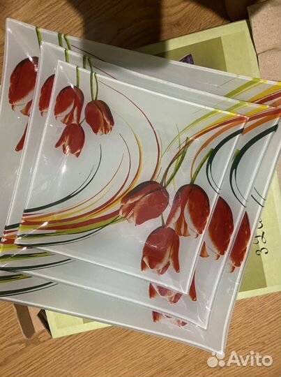 Набор блюд для сервировки, новый