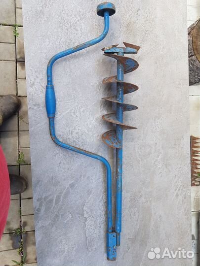 Ледобур очень острый