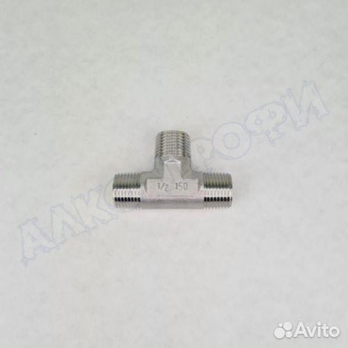 Переходник резьба-резьба из пищевой нержавеющей ст