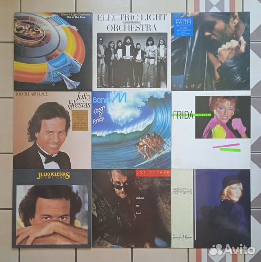 George Michael/Elo/Iglesias/Frida/Faltskog