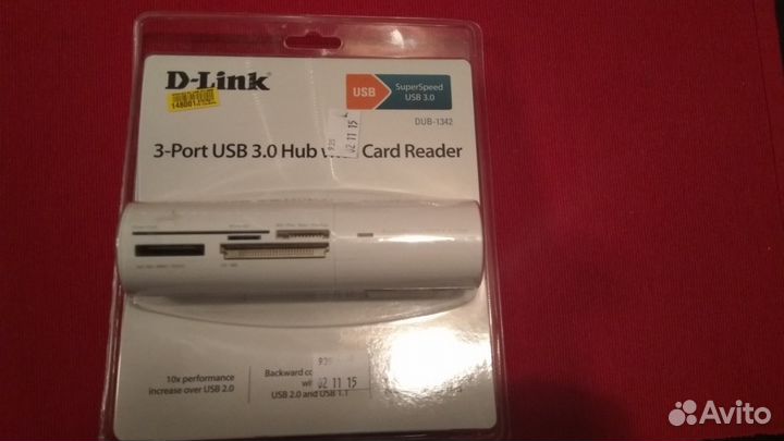 USB-хаб, кардридер