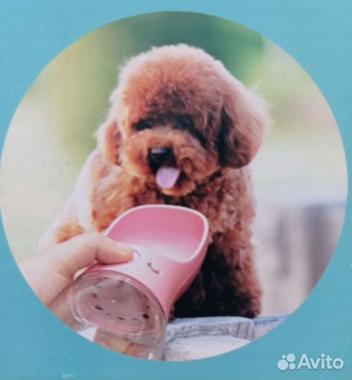 Портативная поилка для собак