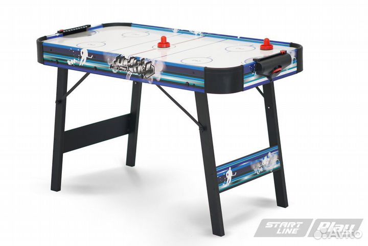 Аэрохоккей складной новый в коробке 122 см