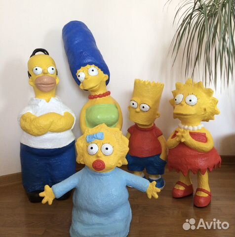 Симпсоны, ручная работа