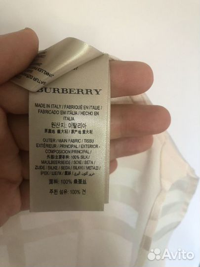 Burberry блузка рубашка женская UK 12/IT 44