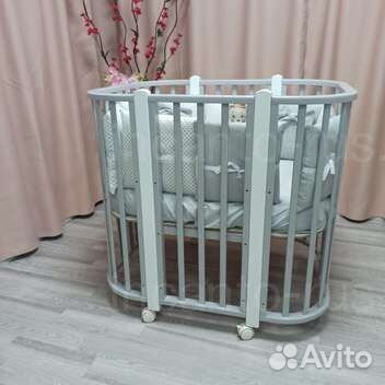 Новая кроватка трансформер 5 в 1 Nuvola LUX