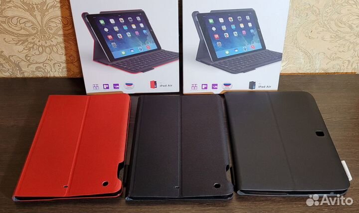 Чехлы с клавиатурой Logitech. Планшеты 9-10