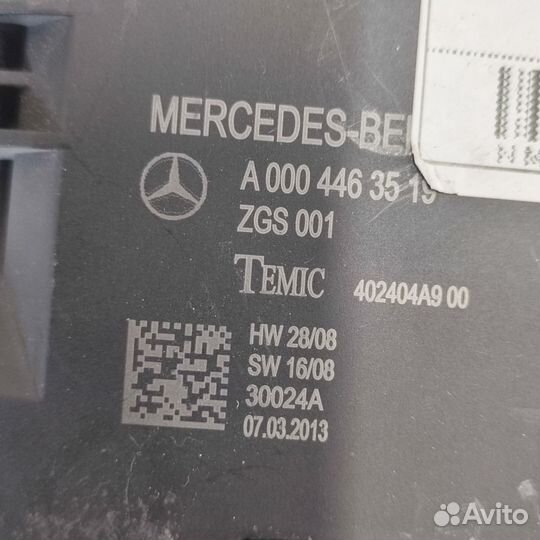 Блок управления стеклоподъемниками Mercedes Benz A