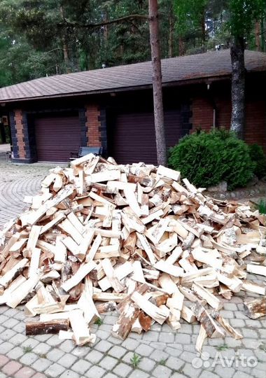 Дрова колотые Ольха