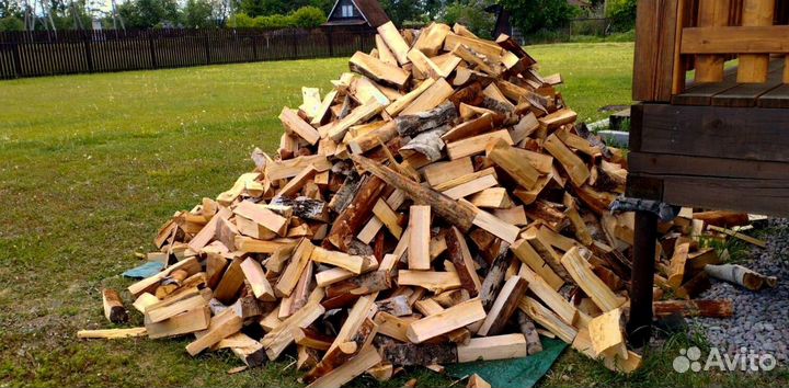 Дрова в укладку любого объема