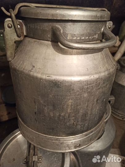 Фляги алюминиевые 40л 6шт 25л 5шт