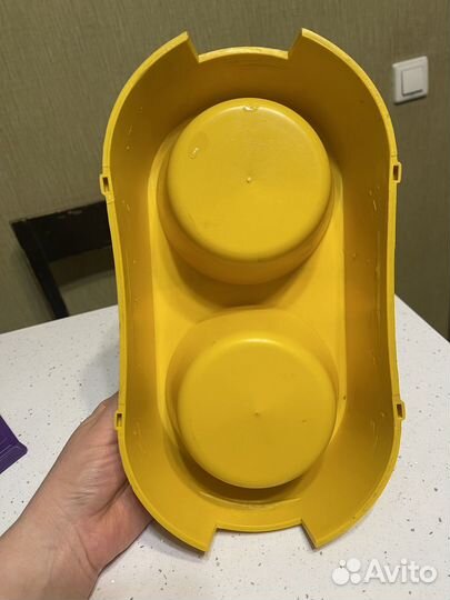 Миска двойная для кошек и собак