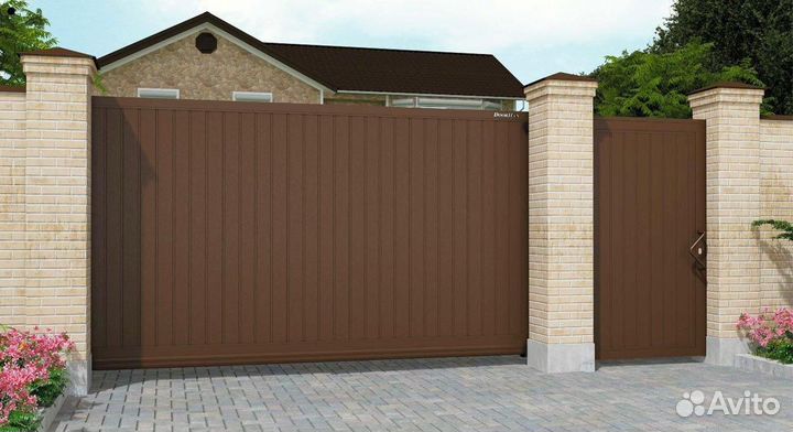 Откатные ворота