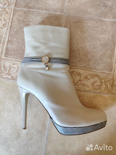 Сапожки женские 40 осень натуральная кожа