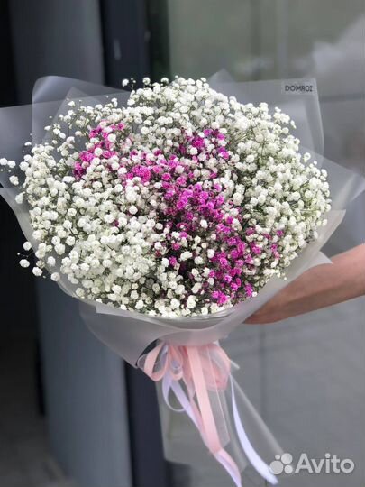 Букет из Гипсофилы