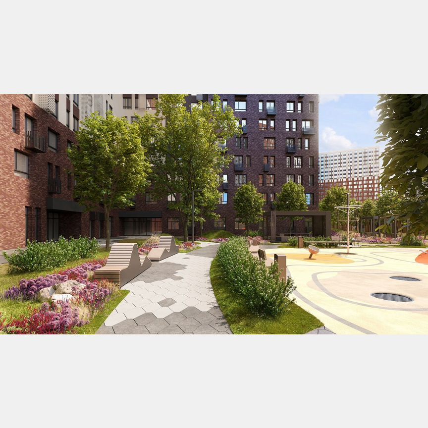 3-к. квартира, 85,4 м², 16/19 эт.