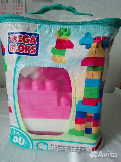 Конструктор mega bloks в сумке