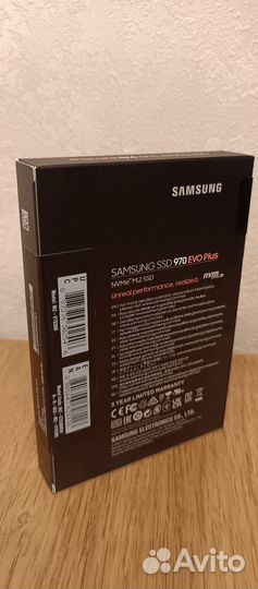 SSD Samsung 970 evo plus 500gb