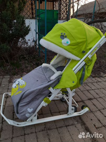 Коляска санки