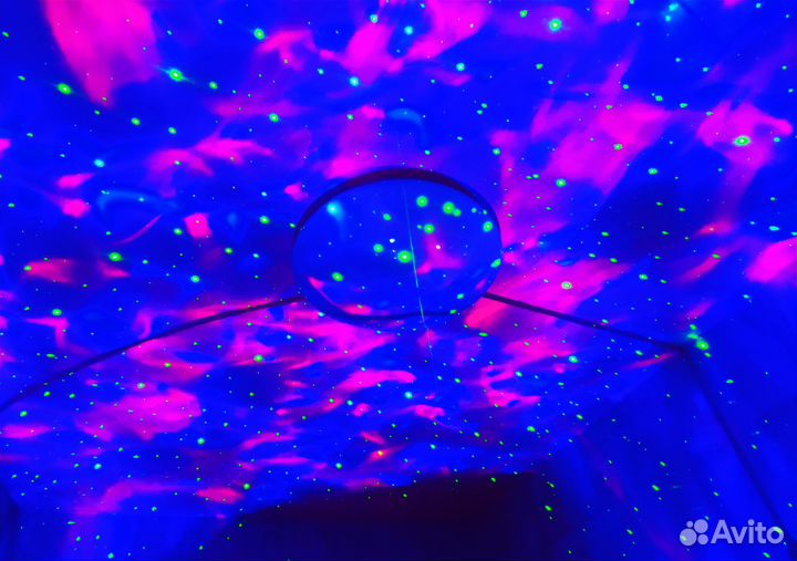 Светильник ночник Звёздное небо Блютуз колонка