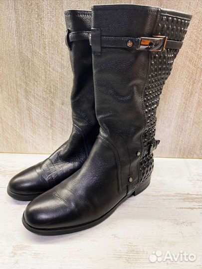 Сапоги р 39 натур кожа