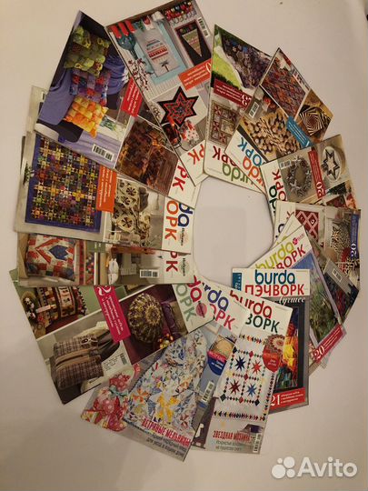 Журналы Бурда пэчворк