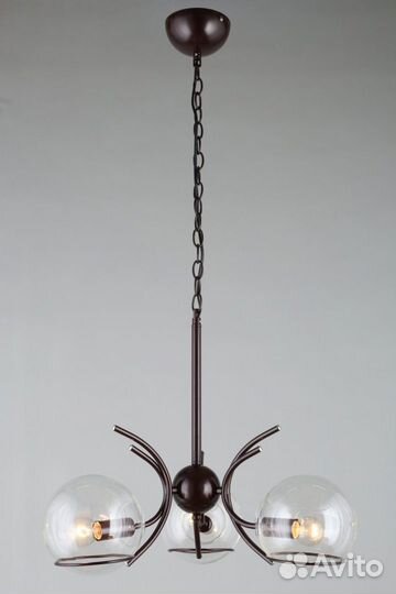 Люстра подвесная в спальню модерн