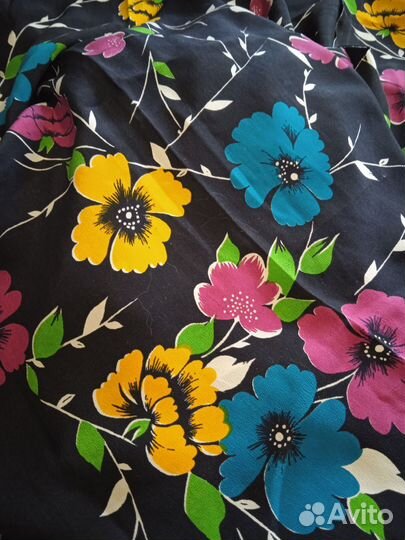 Отрез крепдешин 100 натуральный шелк 3,3 м