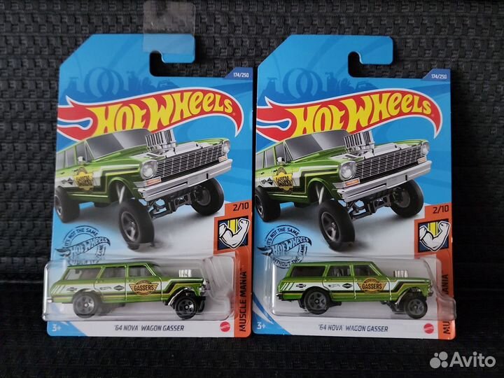 Hot Wheels '64 Nova Wagon Gasser / Muscle Mania