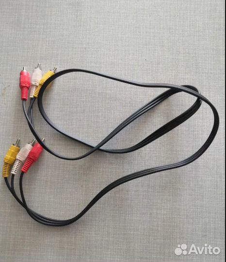 Аудио-видео кабель 3RCA-3RCA