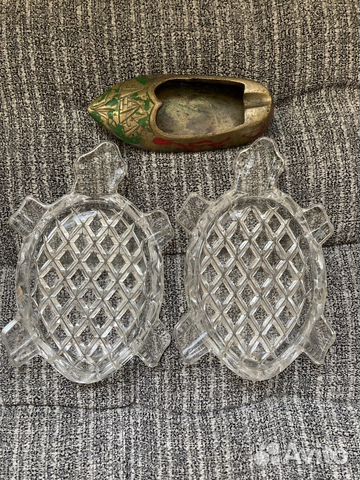 Пепельницы Черепашки Башмачок времен СССР