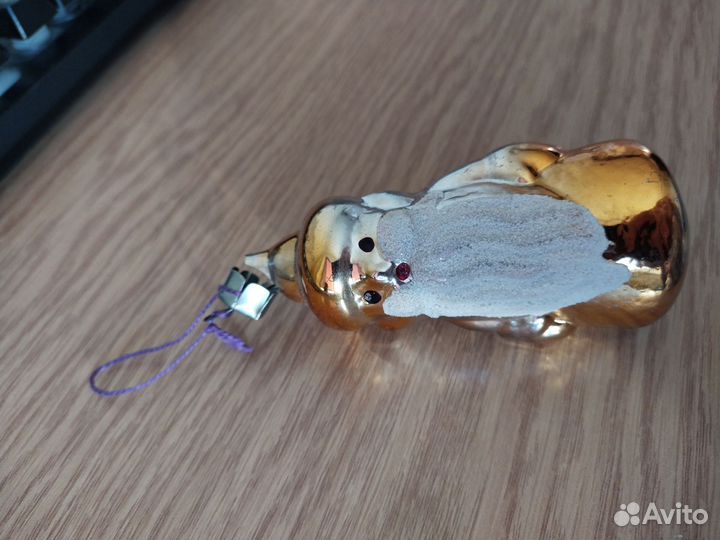 Ёлочная игрушка СССР дед мороз