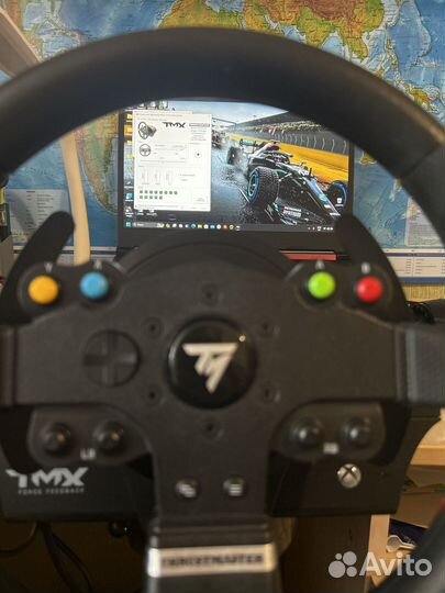 Игровой руль thrustmaster TMX (t 150) для пк/xbox