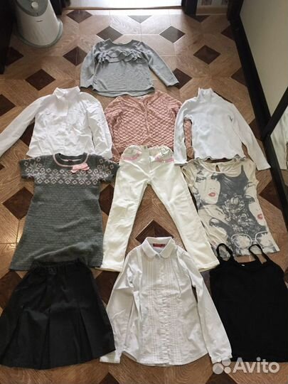Вещи на девочку в отличном состоянии