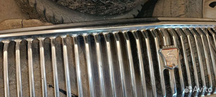 Решетка радиатора газ 3102 хром