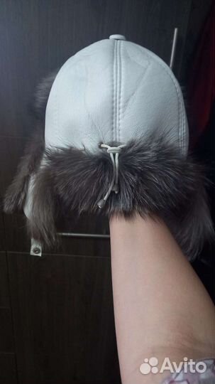 Шапка - ушанка зимняя меховая женская