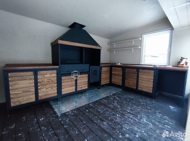 Мангал, мангальная зона, печь, мангальный комплекс