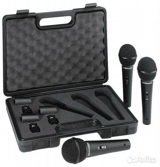 Behringer микрофоны 3 штуки