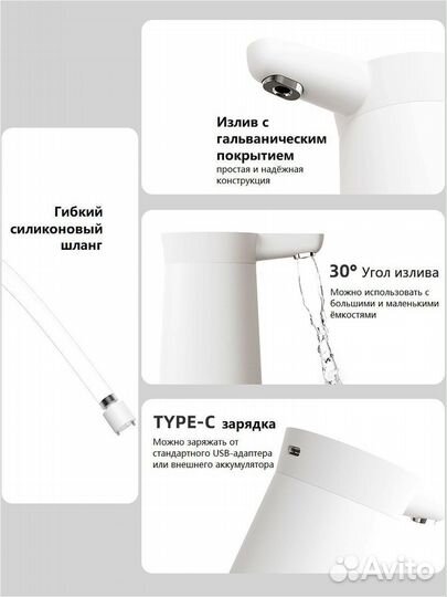 Автоматическая помпа Xiaomi Sothing Water Pump