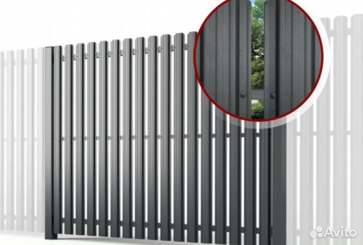Металлический штакетник