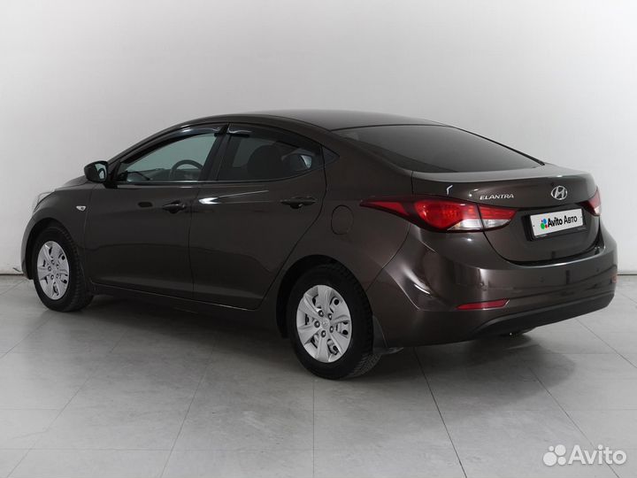 Hyundai Elantra 1.6 AT, 2015, 101 763 км