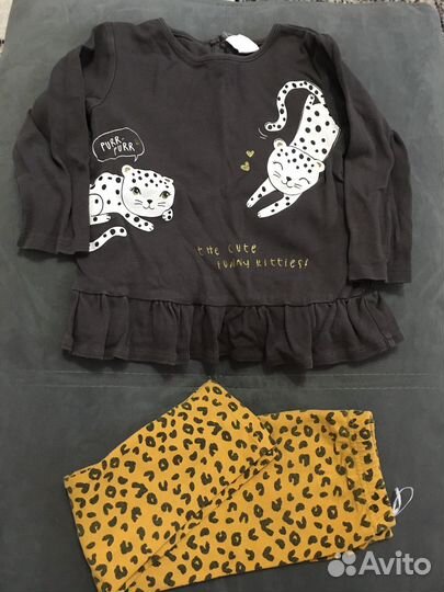 Пакет вещей на девочку 2-3 года