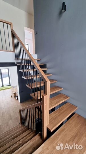 Лестница из дуба