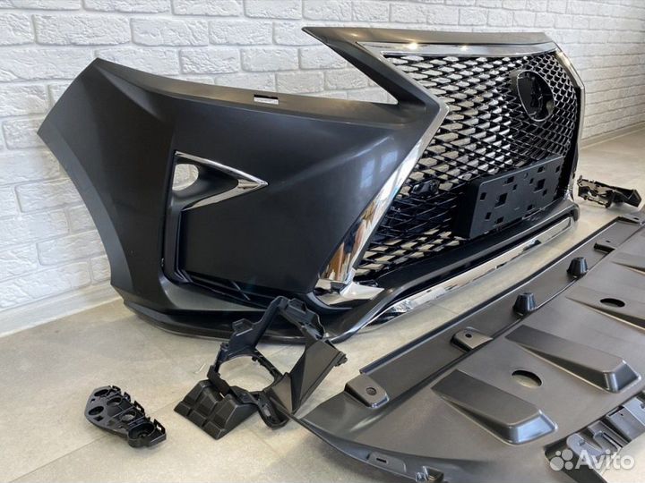 Lexus RX 2009-2014 Бампер передний в 2017+ B8DB3