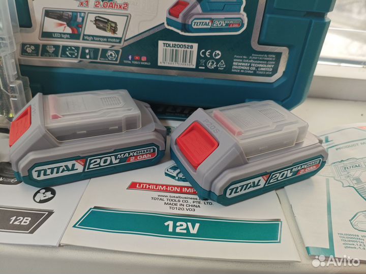 Новая Дрель-Шуруповерт Total tdli200528