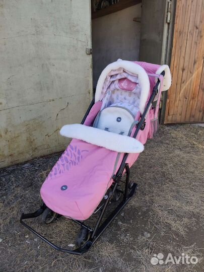 Санки коляска Ника Детям 7-5к