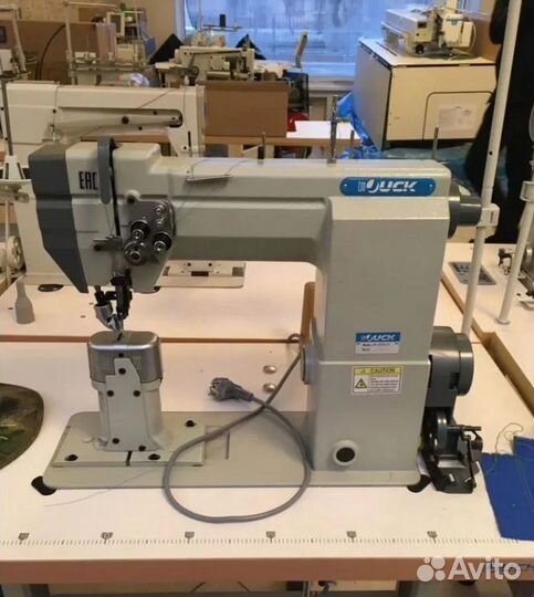 Двухигольная колонковая машина juck JK-69920